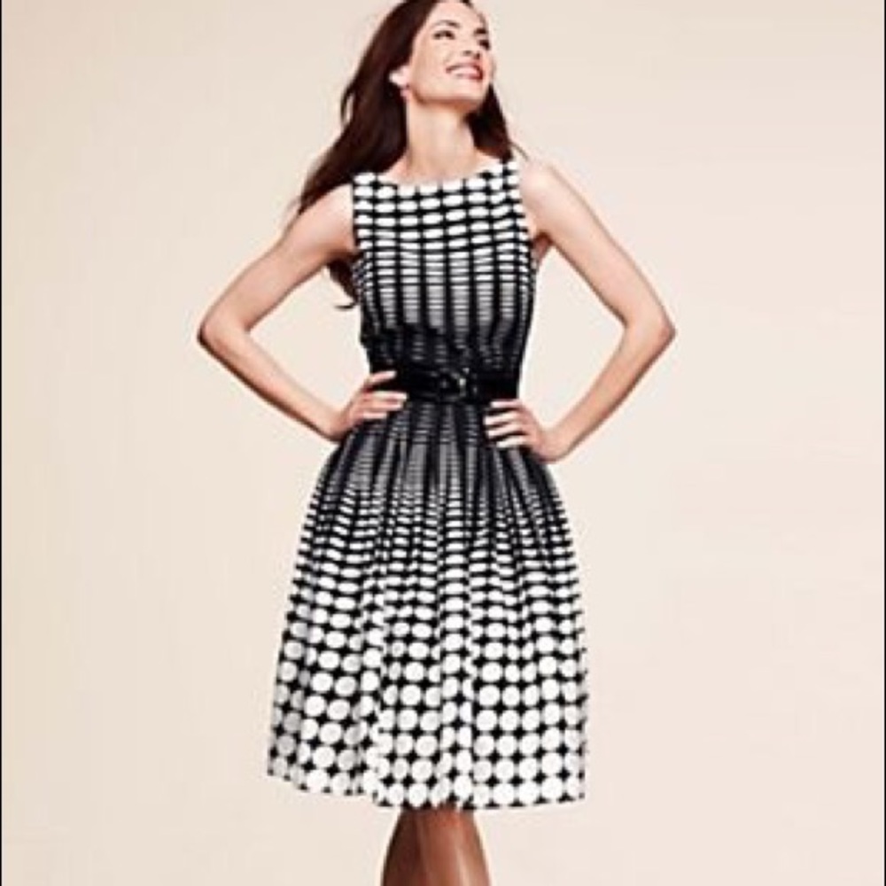 Classic Fit & Flare Dress! Betty Draper Vibes!